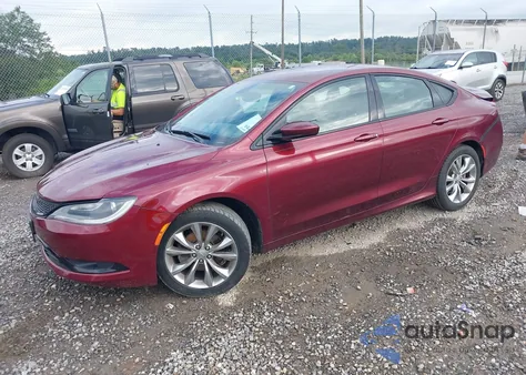2015 Chrysler 200 S from USA, damaged, VIN 1C3CCCBB8FN720022